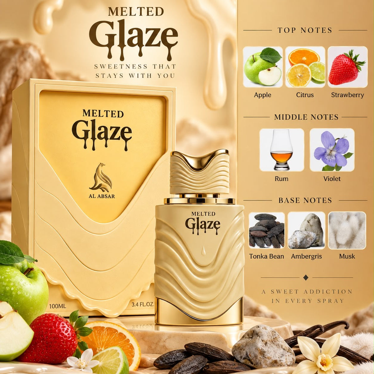 Al Absar Melted Glaze 100ml