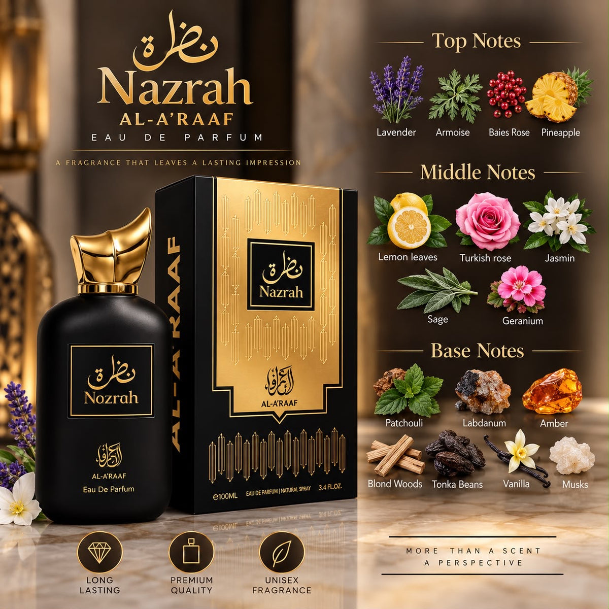 AL ARAAF NAZRAH EDP 100ML