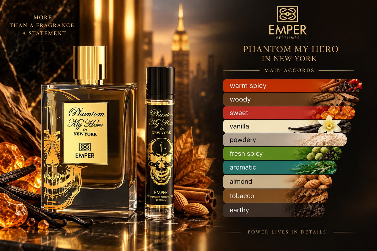EMPER PHANTOM MY HERO IN NEW YORK MEN 100ML+20ML EDP