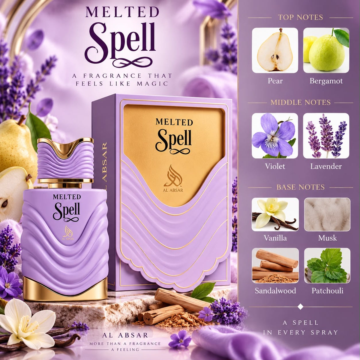 Al Absar Melted Spell 100ml