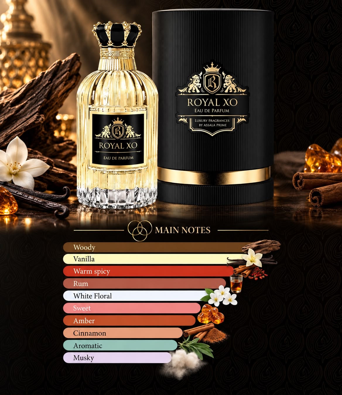 Assala Royal XO 3.4 EDP Unisex