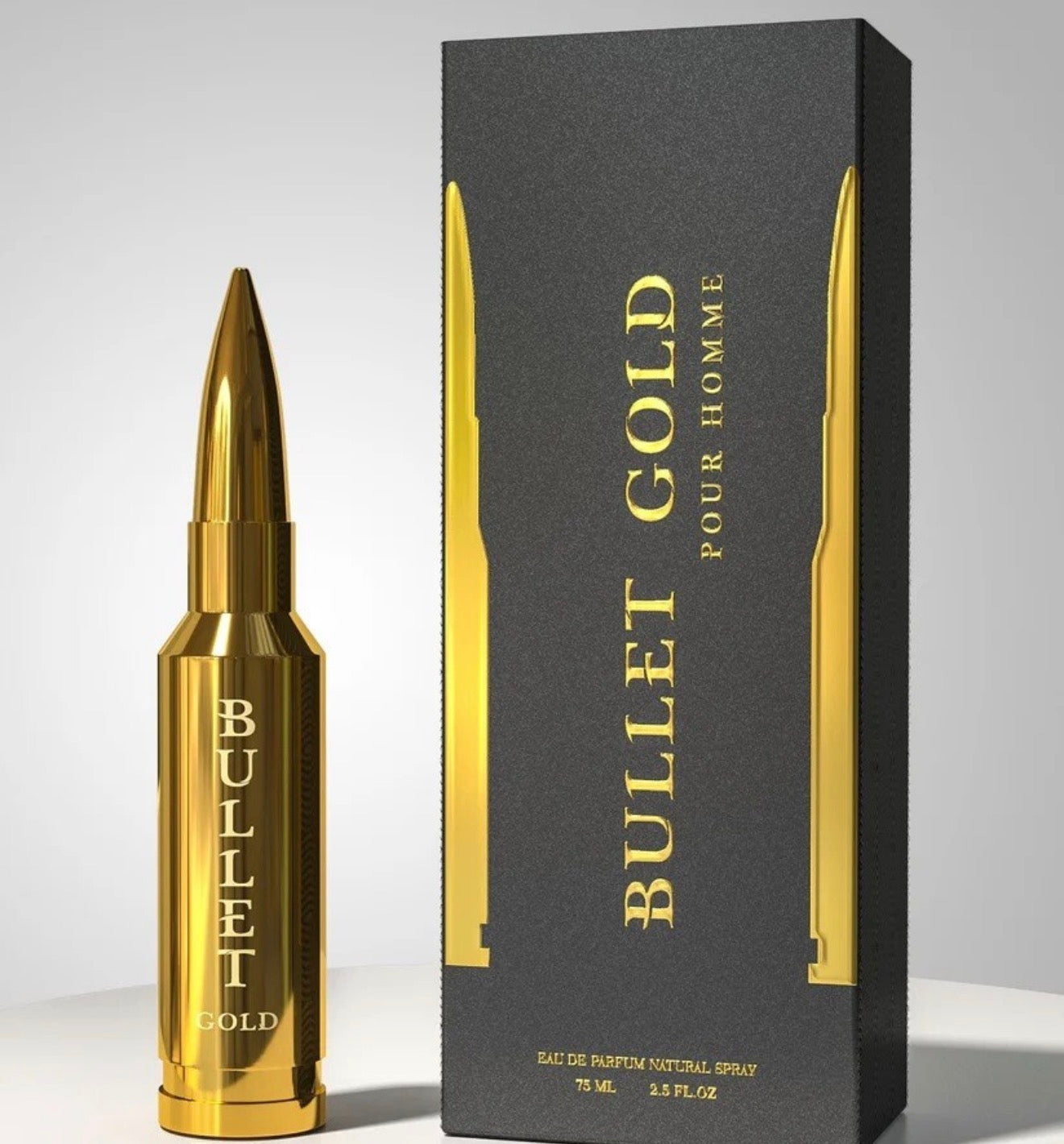 BHARARA BULLET GOLD MEN EDP 75ML 2.5 OZ