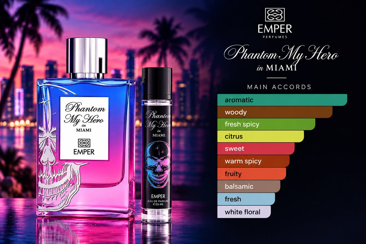 EMPER PHANTOM MY HERO IN MIAMI EDP 100ML + 20ML