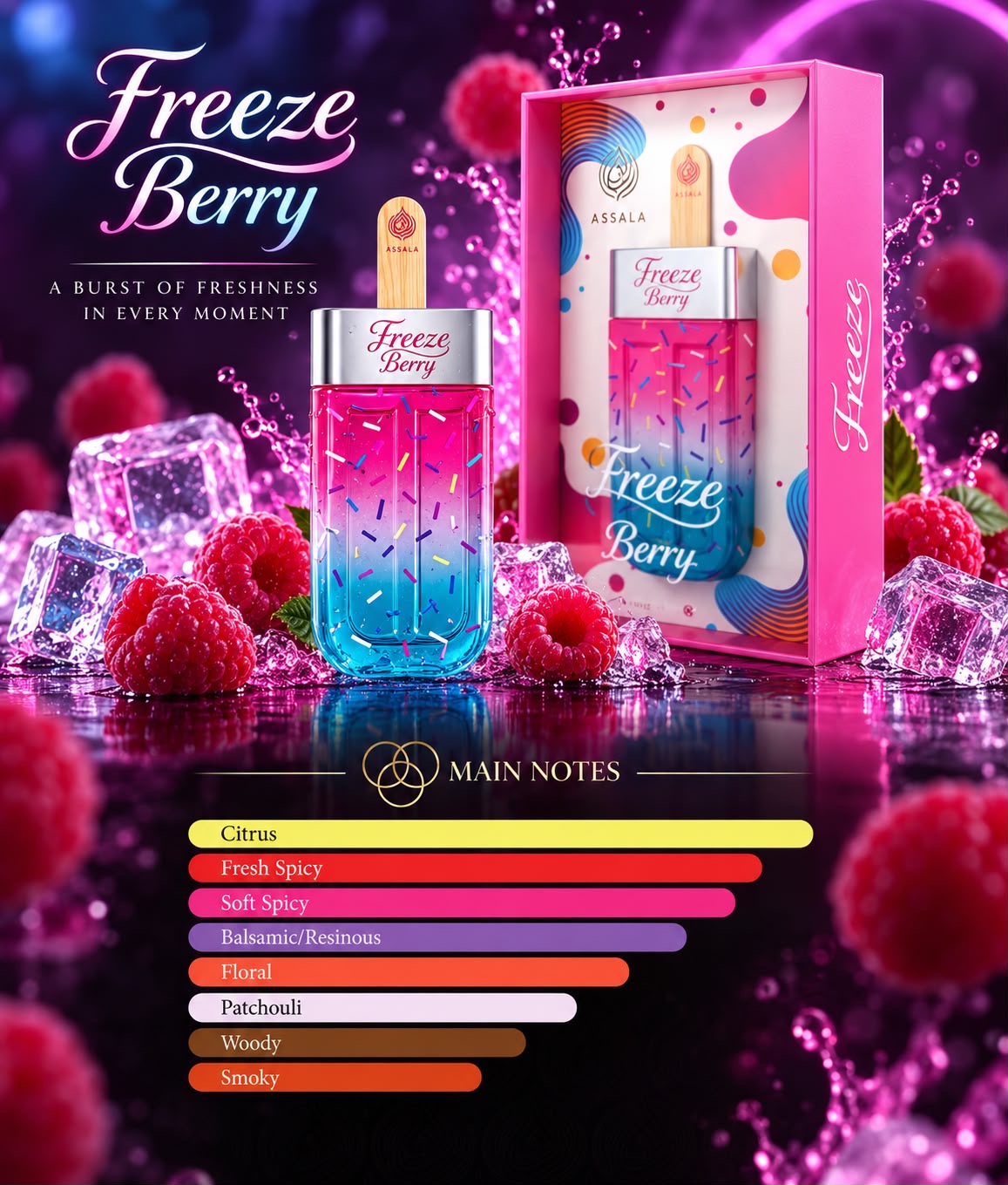 Assala Freeze Berry 2.8 EDP Unisex