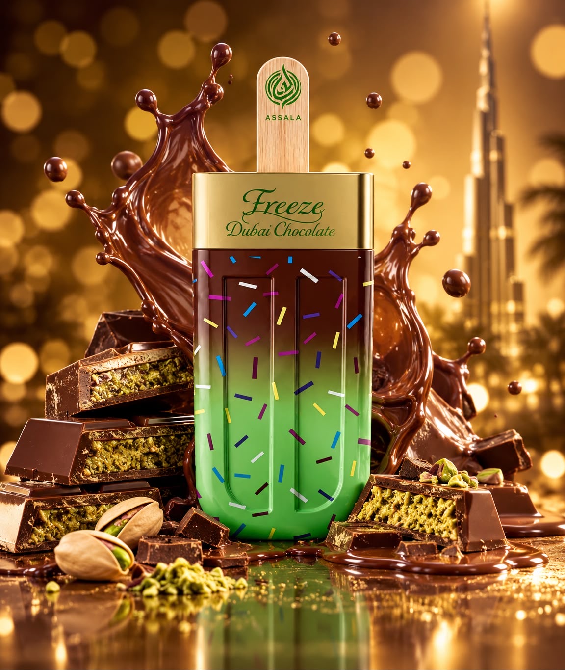 Assala Freeze Dubai Chocolate 2.8 EDP Unisex
