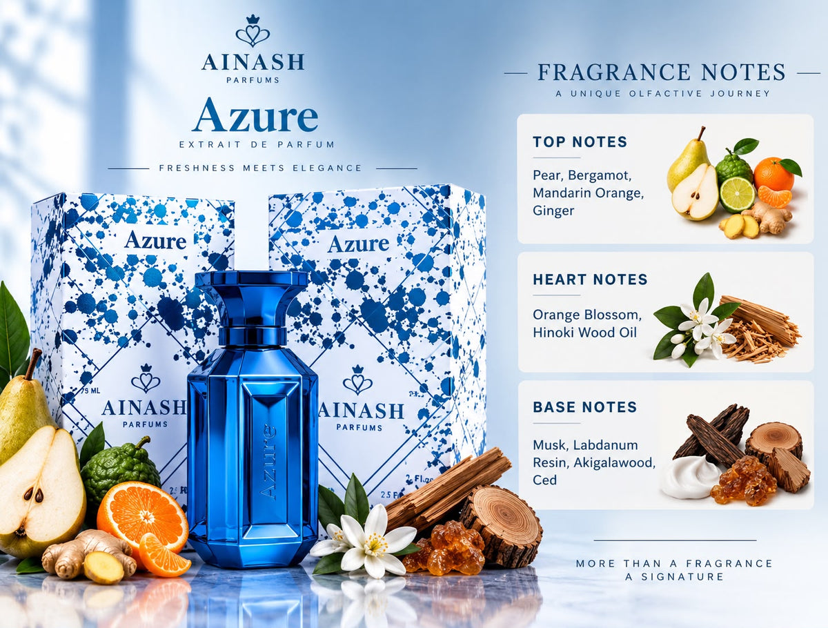 AINASH AZURE  EXTRAIT DE PARFUM 75ML