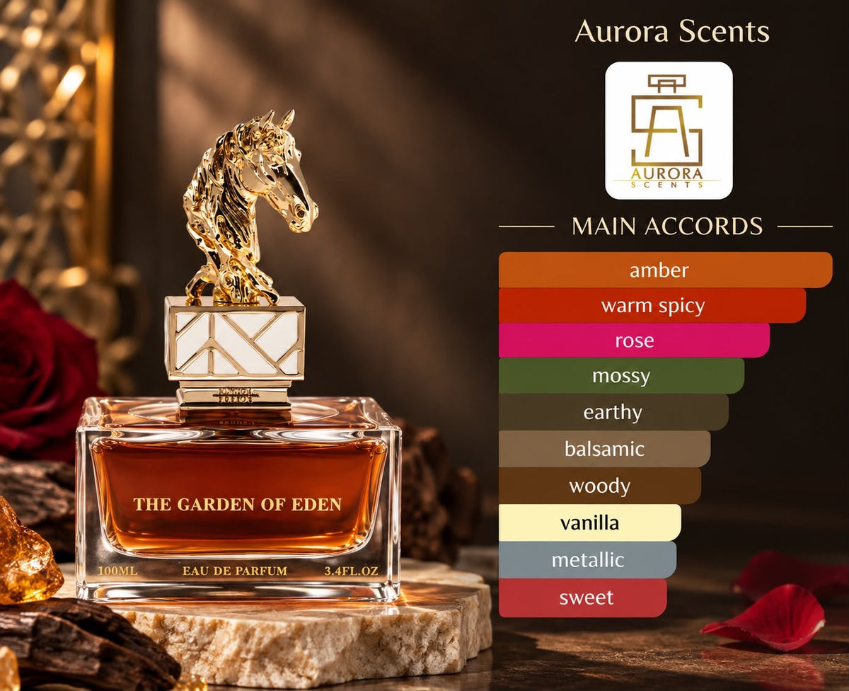 Aurora Scents The Garden of Eden Eau de Parfum for Unisex 3.4oz