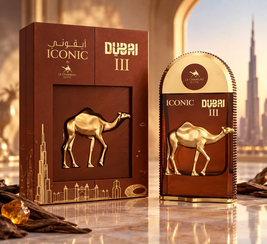 LE CHAMEAU ICONIC DUBAI III UNISEX EDP 100ML 3.4OZ