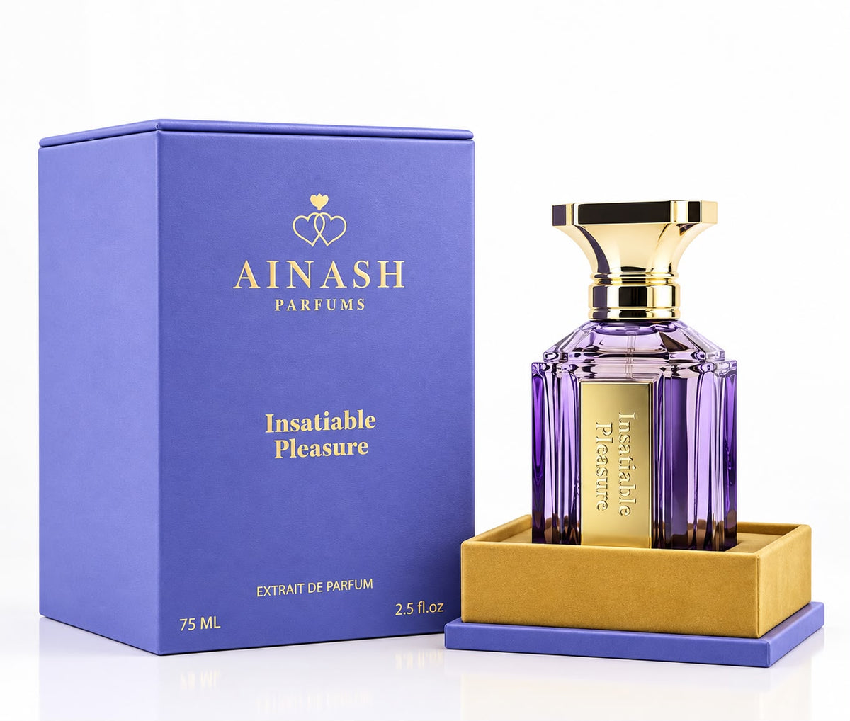 AINASH INSATIABLE PLEASURE EXTRAIT DE PARFUM 2.5oz