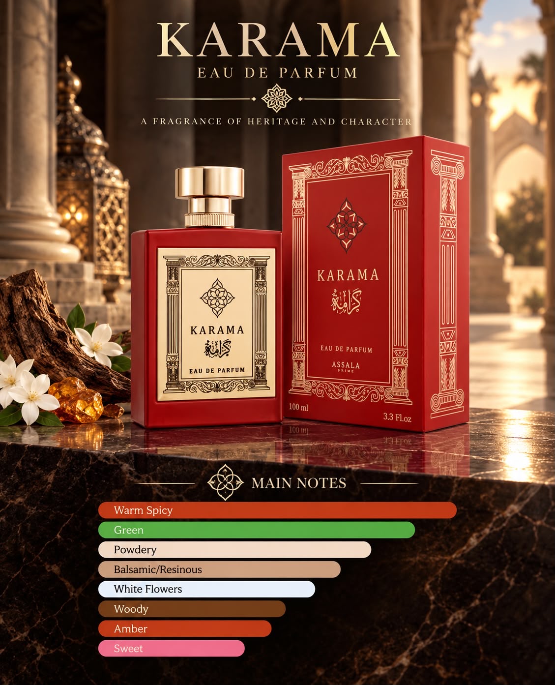 Assala Karama 3.4 EDP Unisex