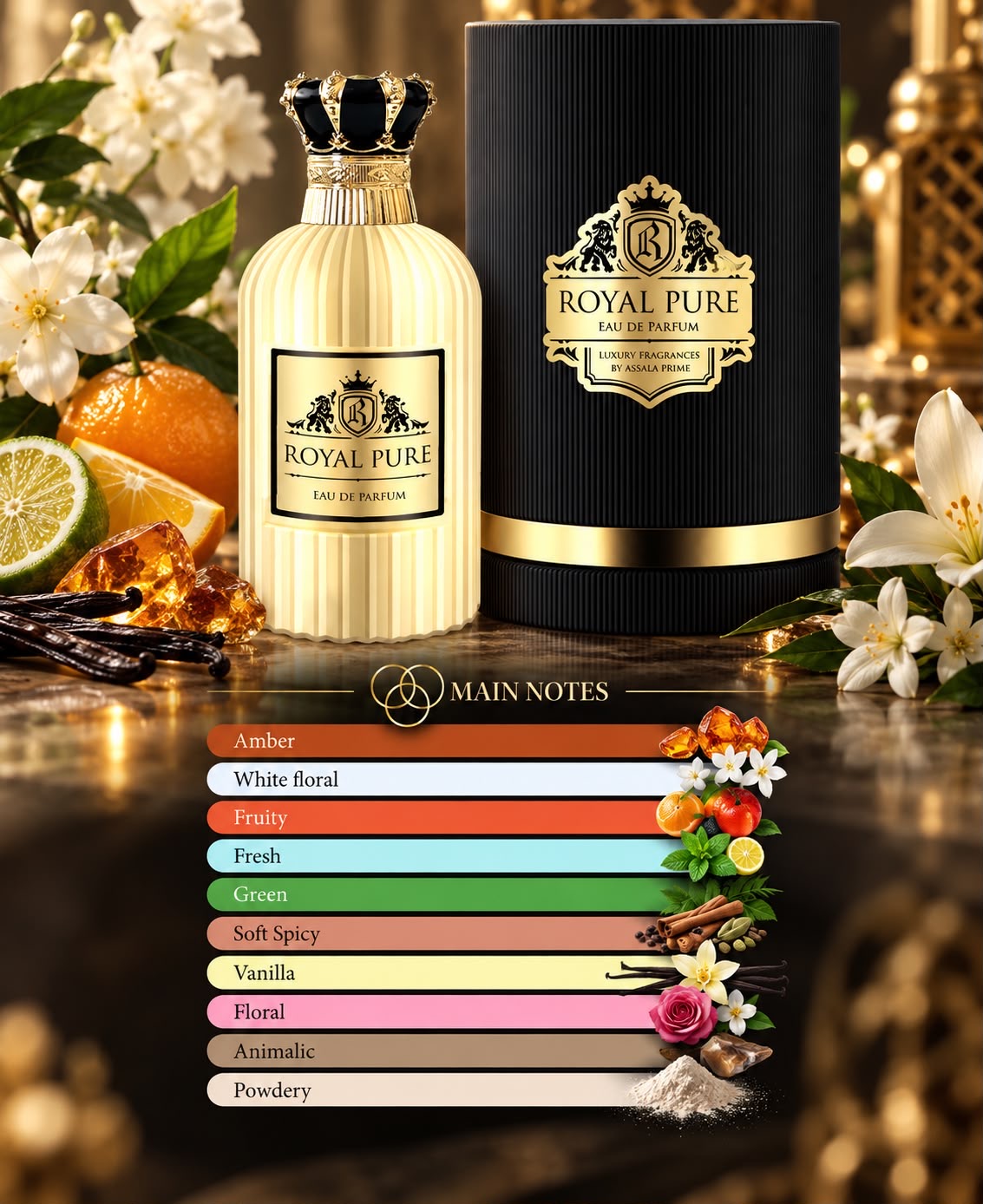 Assala Royal Pure 3.4 EDP Unisex