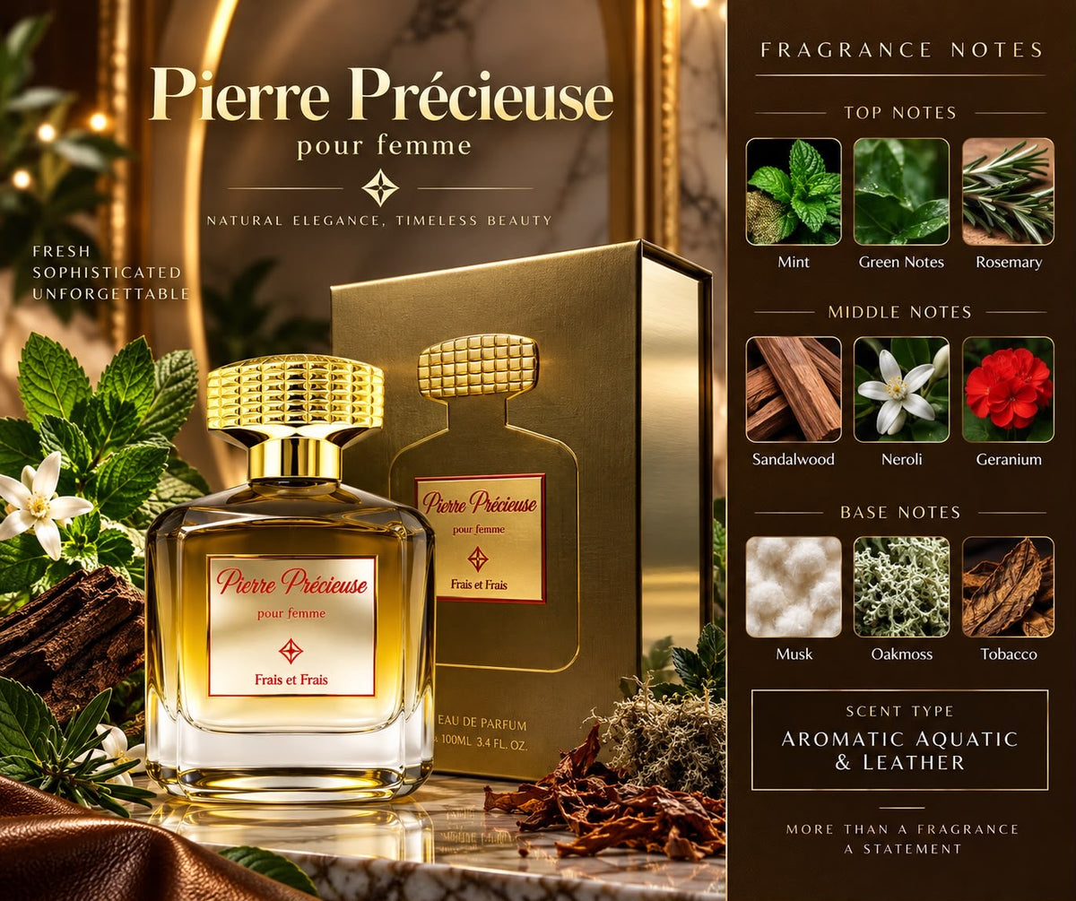 Frais et Frais Pierre Précieuse