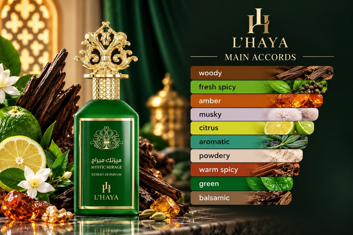L’HAYA- MYSTIC MIRAGE- EXTRACTO DE PERFUME