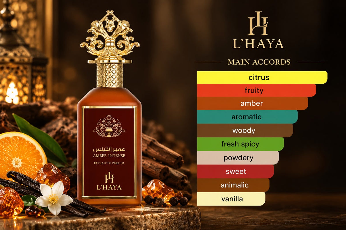 L’HAYA-AMBER INTENSE- EXTRACTO DE PERFUME