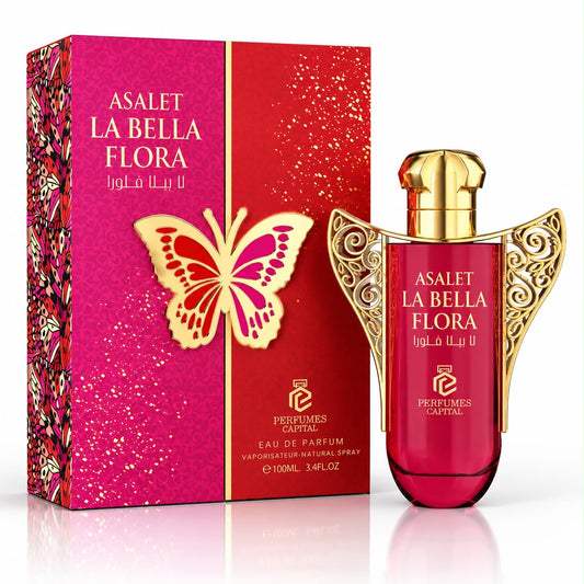 PERFUMES CAPITAL ASALET LA BELLA FLORA EDP 100ML- 3.4 OZ