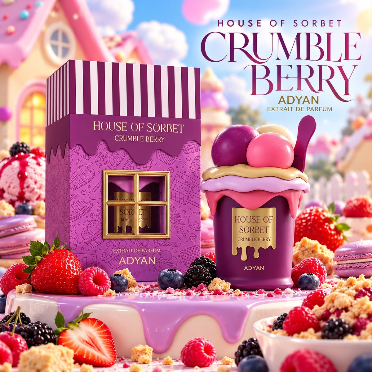 ADYAN House of Sorbet Crumble Berry