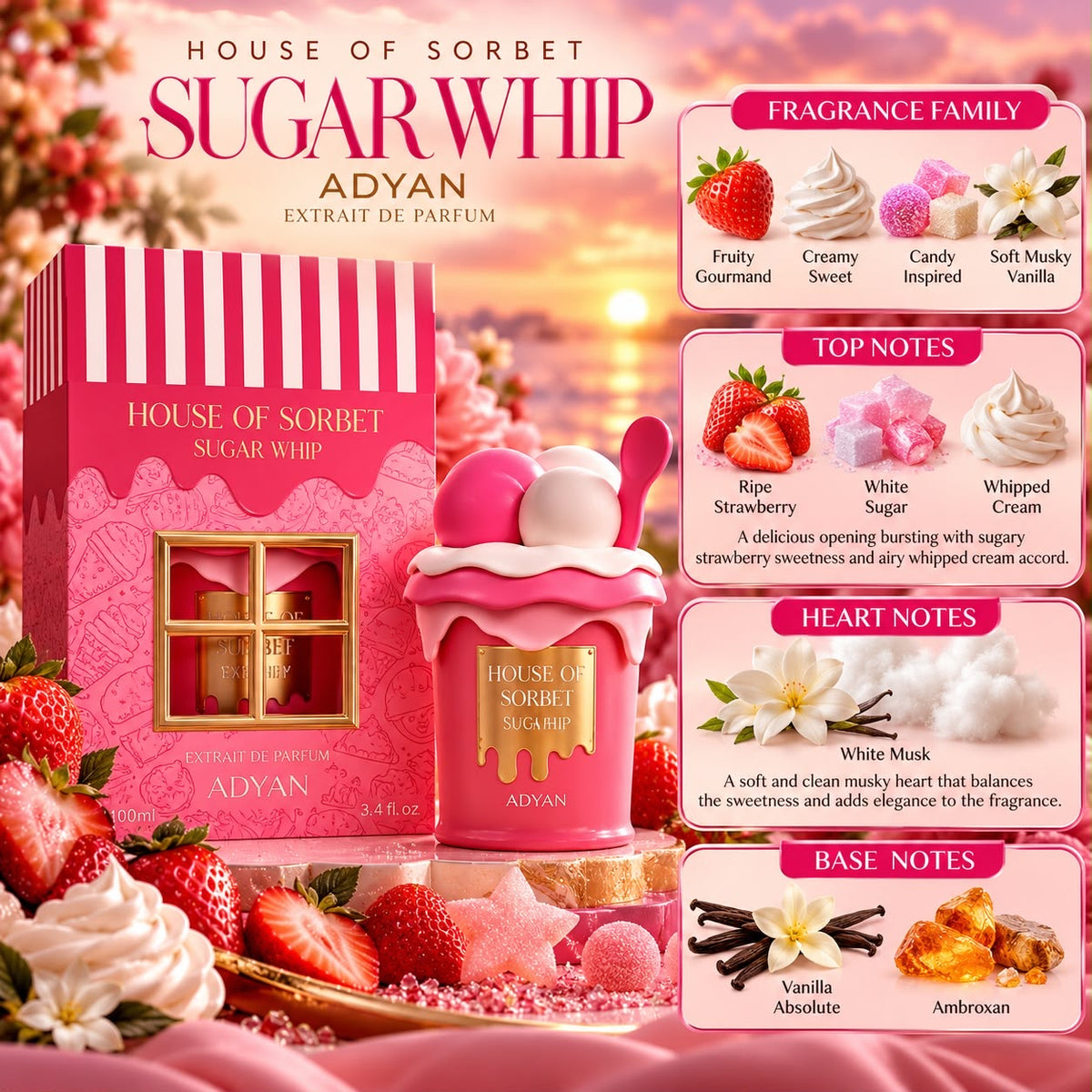 ADYAN House of Sorbet Sugar Whip