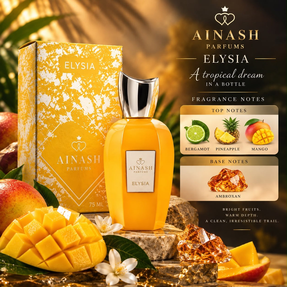 AINASH ELYSIA EXTRAIT DE PARFUM 75ML