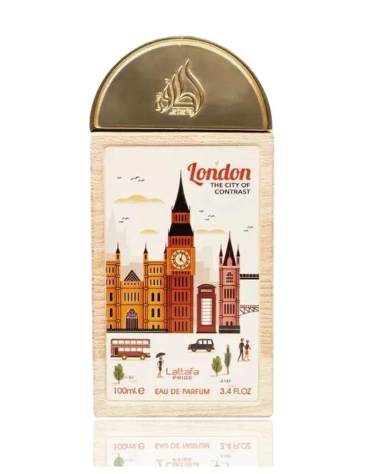 LATTAFA PRIDE LONDON THE CITY OF CONTRAST EDP 100ML 3.4Oz