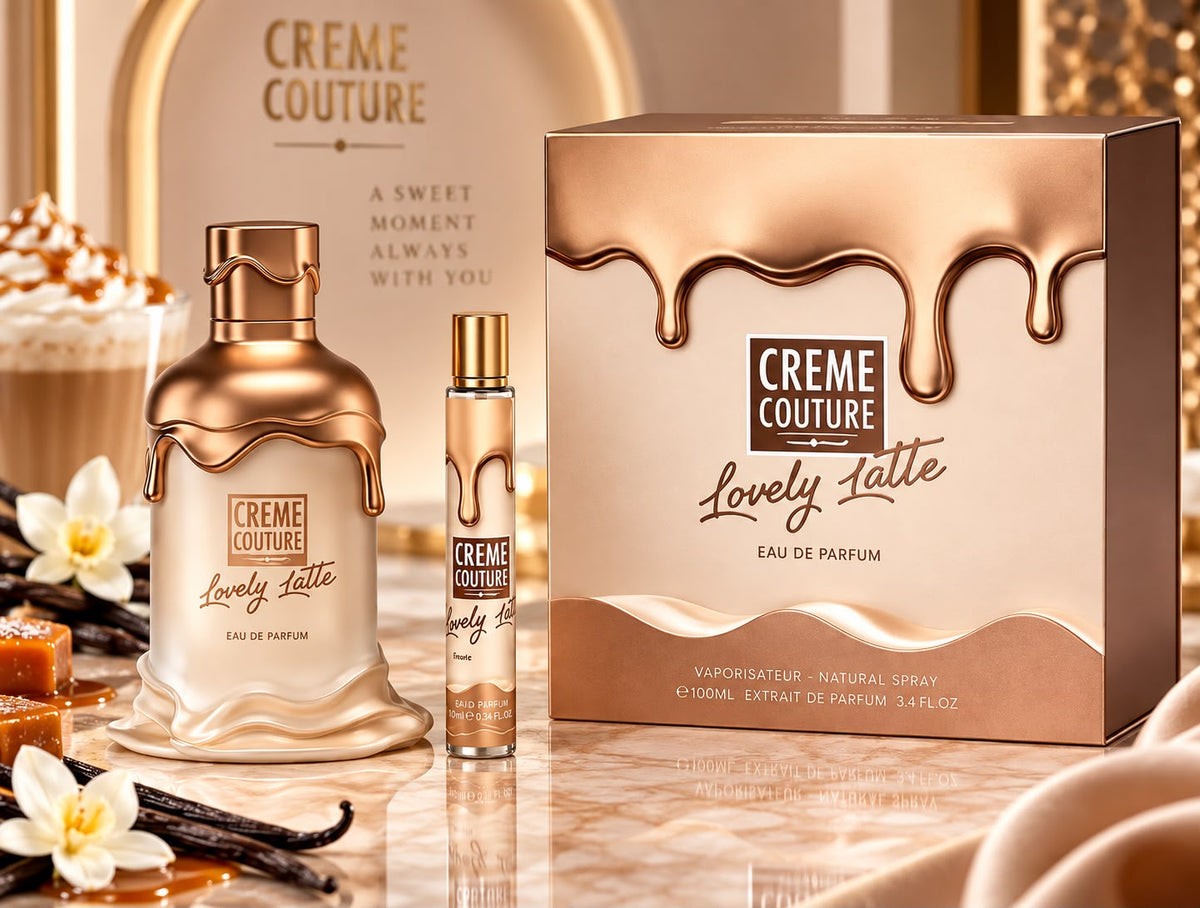 LE CHAMEAU CREME COUTURE LOVELY LATTE WOMEN GOURMAND EDP 100ML+10ML