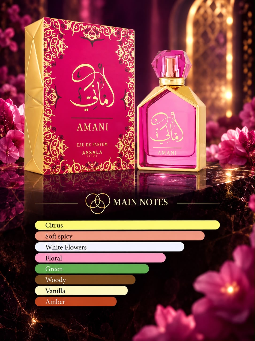 Assala Amani 3.4 EDP Unisex