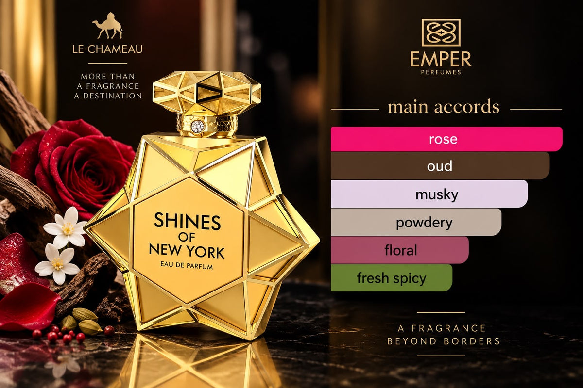 LE CHAMEAU SHINES OF NEW YORK 85ML 2.8 OZ EDP