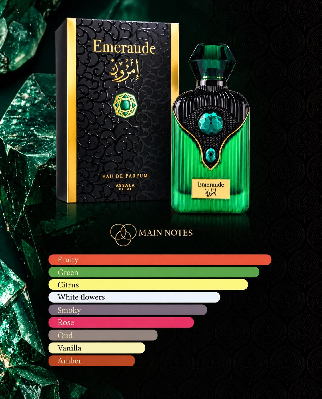 Assala Emeraude 3.4 EDP Unisex
