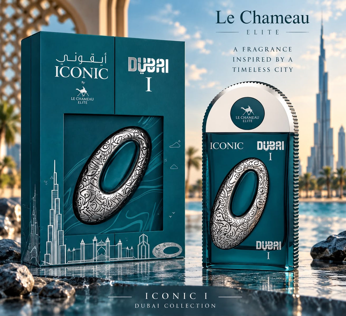 LE CHAMEAU ICONIC DUBAI I UNISEX EDP 100ML 3.4OZ