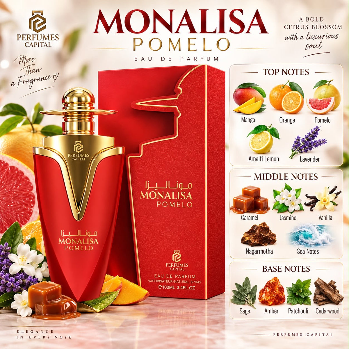 EMPER MONALISA POMELO 100ML