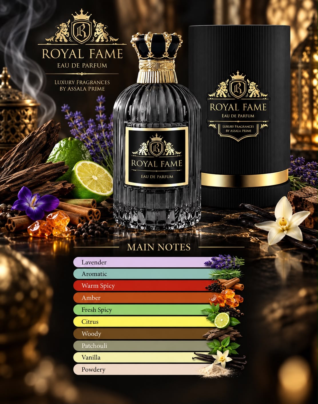 Assala Royal Fame 3.4 EDP Unisex