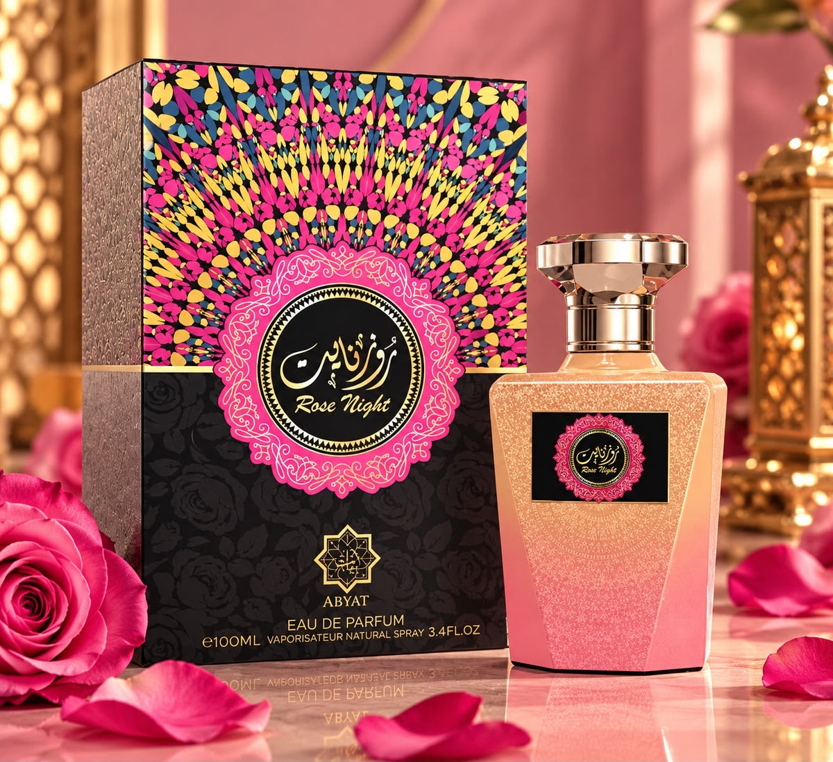 ABYAT ROSE NIGHT WOMEN EDP 90ML