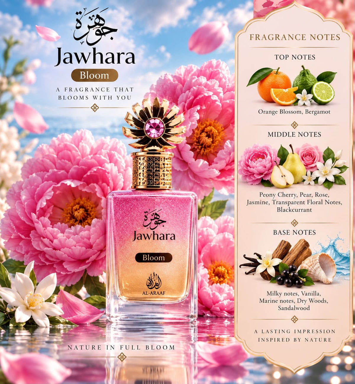 AL ARAAF  JAWHARA BLOOM 100ml