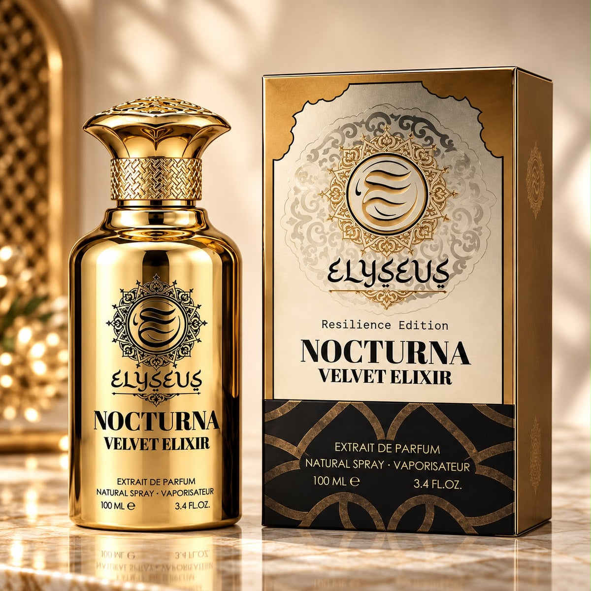 ELYSEUS NOCTURNA VELVET ELIXIR EXTRAIT DE PARFUM 3.4OZ