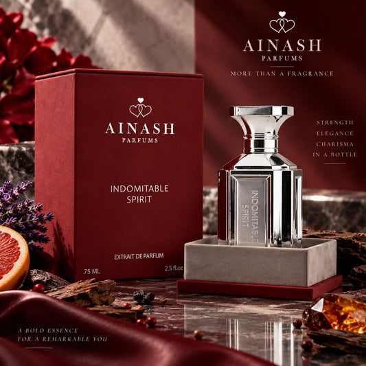 AINASH INDOMITABLE SPIRIT EXTRAIT DE PARFUM 2.5oz