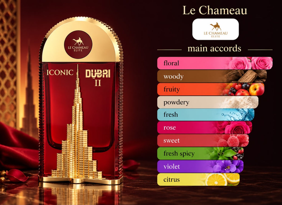 LE CHAMEAU ICONIC DUBAI II UNISEX EDP 100ML 3.4OZ