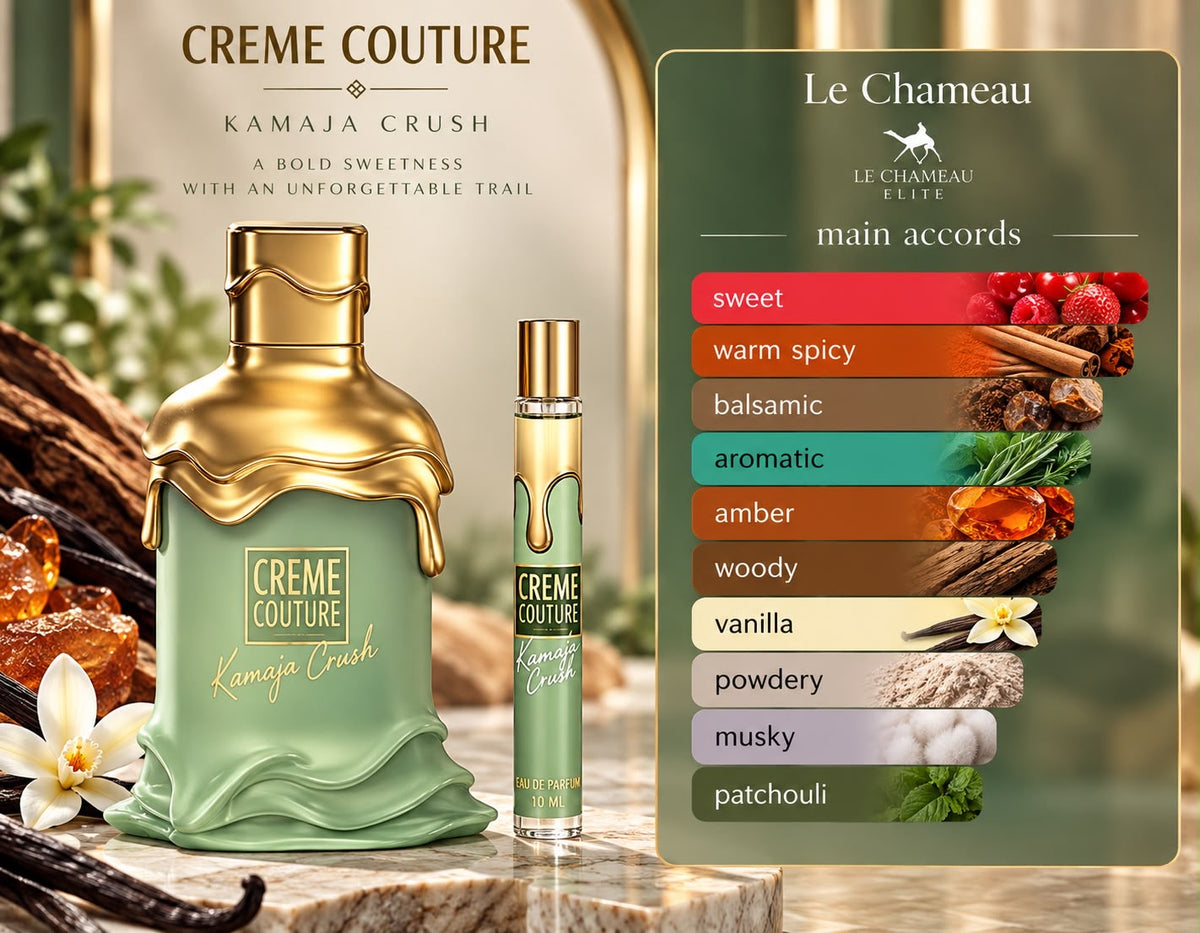 LE CHAMEAU CREME COUTURE KUNAFA CRUSH WOMEN GOURMAND EDP 100ML+10ML