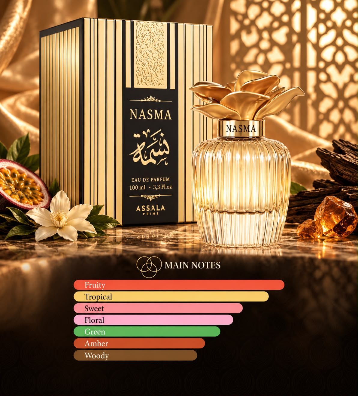 Assala Nasma 3.4 EDP Unisex