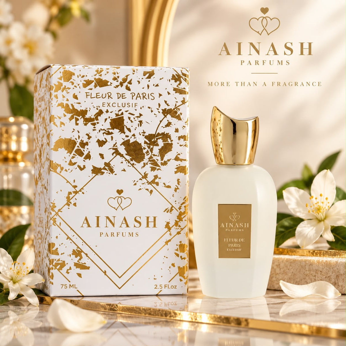 AINASH FLEUR DE PARIS EXCLUSIF EXTRAIT DE PARFUM 75ML