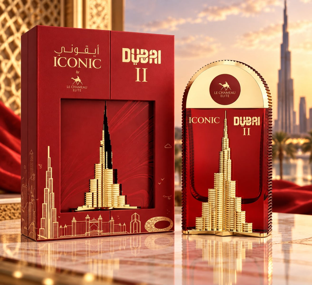 LE CHAMEAU ICONIC DUBAI II UNISEX EDP 100ML 3.4OZ