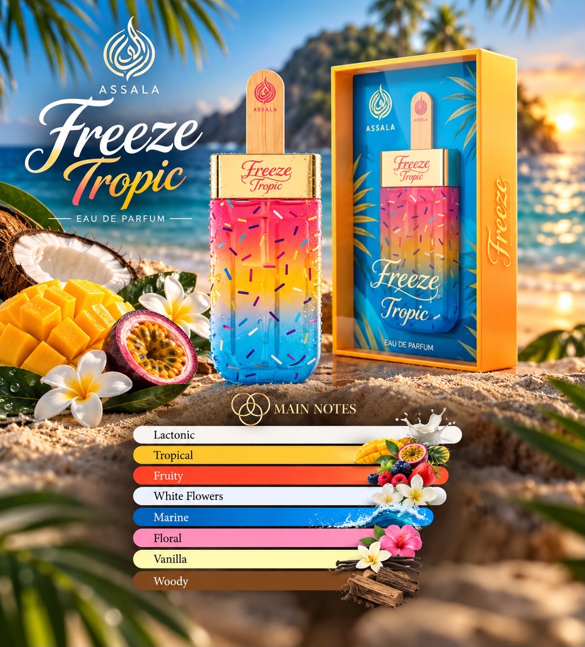 Assala Freeze Tropic 2.8 EDP Unisex