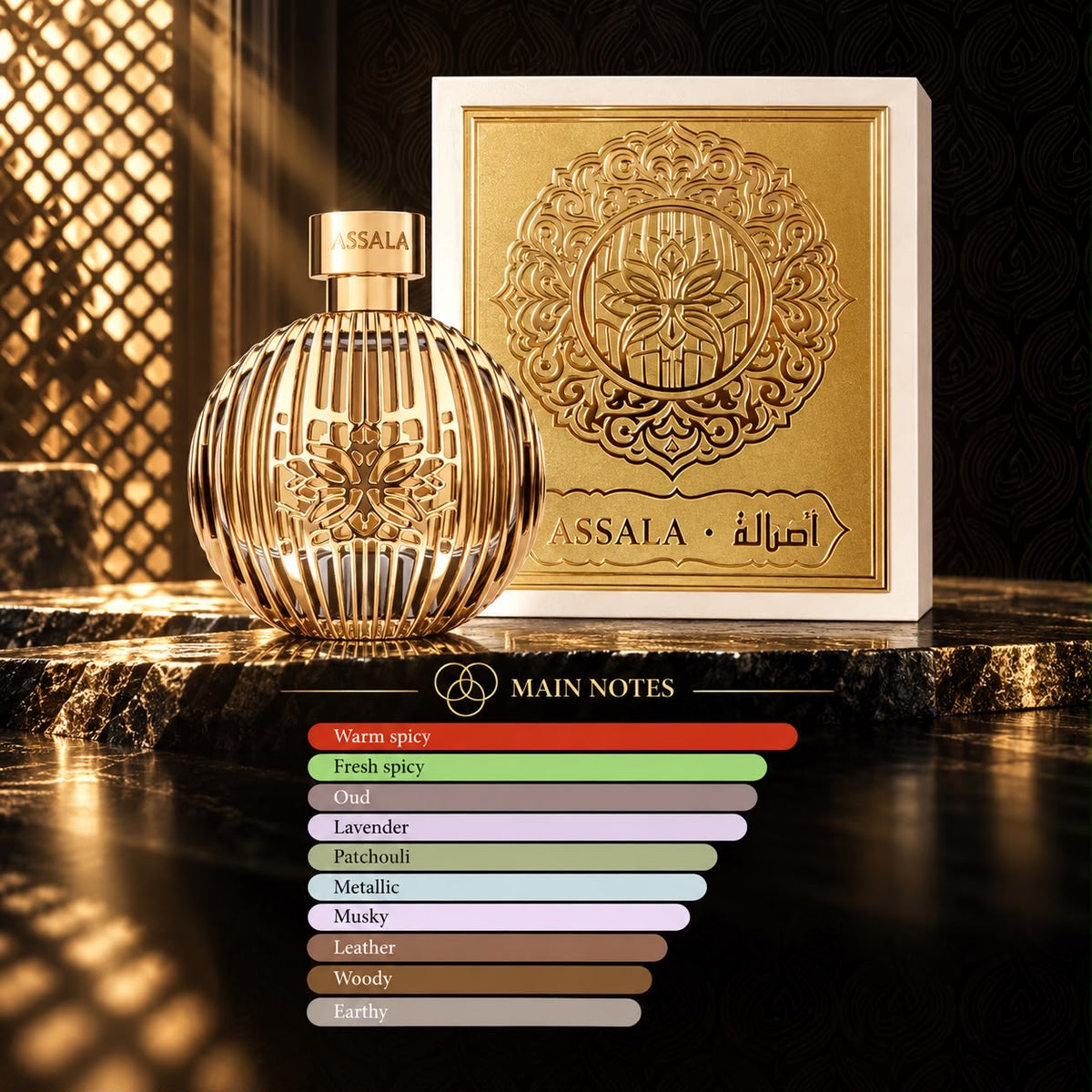 Assala Gold 3.4 EDP Unisex