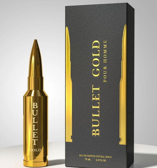 BHARARA BULLET GOLD MEN EDP 75ML  2.5 OZ