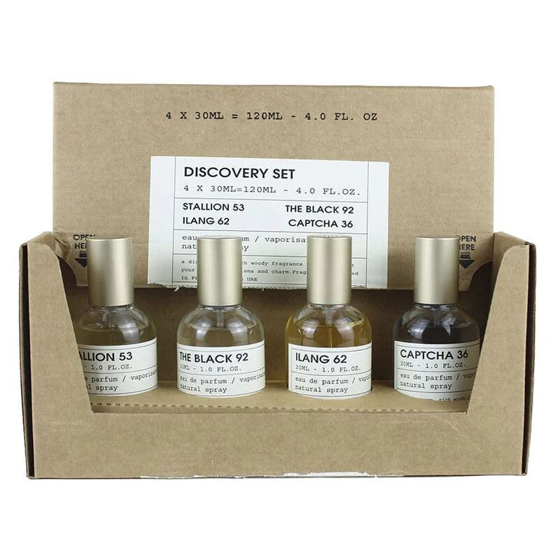 DISCOVERY SET STALLION 53 30ML - CAPTCHA 36 30ML- ILANG 62 30ML- THE BLACK 92 30ML
